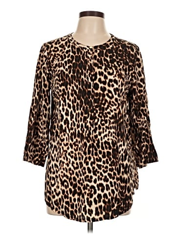 Liz Claiborne 3/4 Sleeve Blouse (view 1)