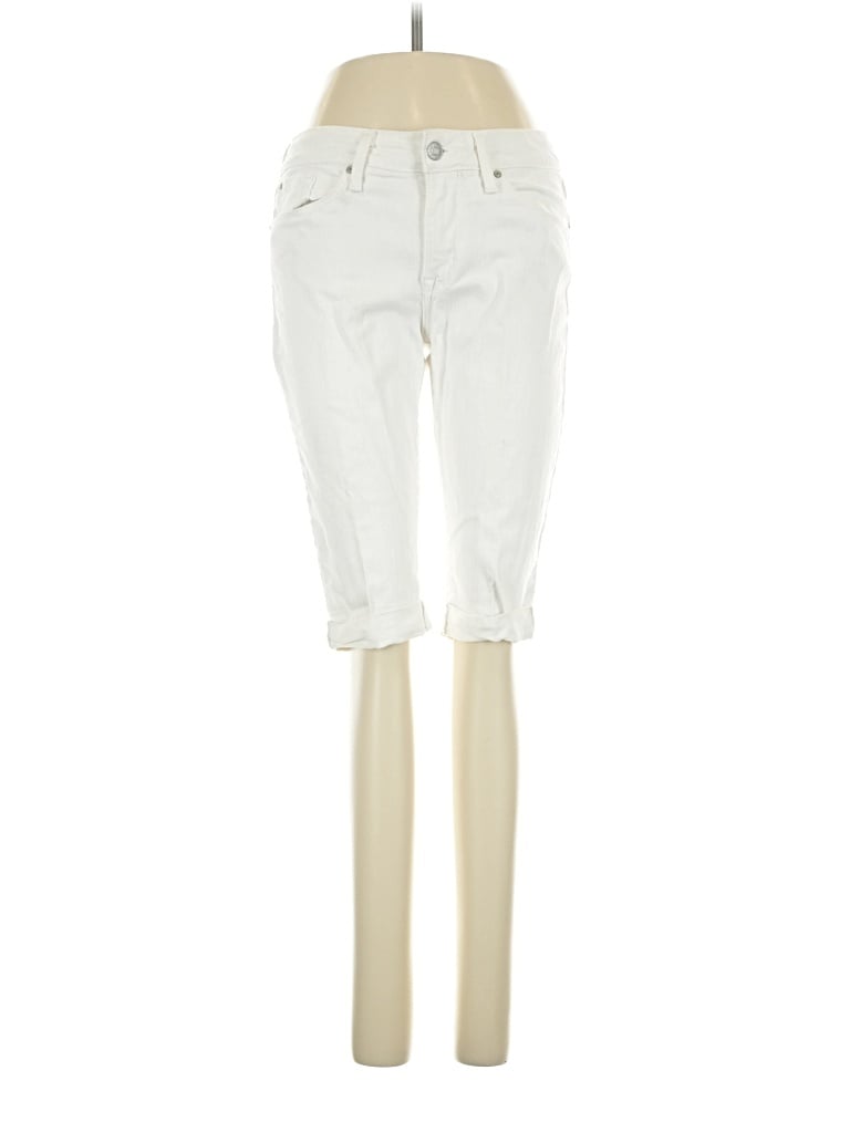 Pre-owned Signature Jeans In Ivory