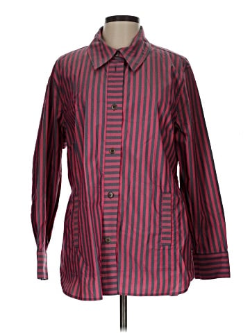 CAbi Long Sleeve Button-Down Shirt (view 1)