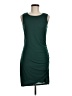 BTFBM Solid Green Casual Dress Size M - photo 1