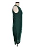 BTFBM Solid Green Casual Dress Size M - photo 4