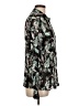 IKKS 100% Viscose Floral Black Long Sleeve Blouse Size EU (FR) 42 / US 10 - photo 4