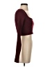 Zara Burgundy Long Sleeve Top Size S - photo 4