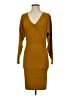 Express Yellow Casual Dress Size S - photo 1