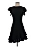 Unbranded Solid Black Cocktail Dress Size XS - photo 1