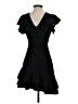 Unbranded Solid Black Cocktail Dress Size XS - photo 2