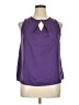 Shein Curve 100% Polyester Purple Sleeveless Blouse Size 0X - photo 1