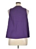 Shein Curve 100% Polyester Purple Sleeveless Blouse Size 0X - photo 2