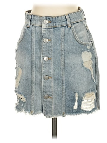 Free People Denim Skirt (view 1)