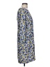 Old Navy 100% Rayon Print Blue Casual Dress Size L - photo 4