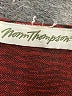 Norm Thompson Burgundy Red 3/4 Sleeve Top Size L - photo 7