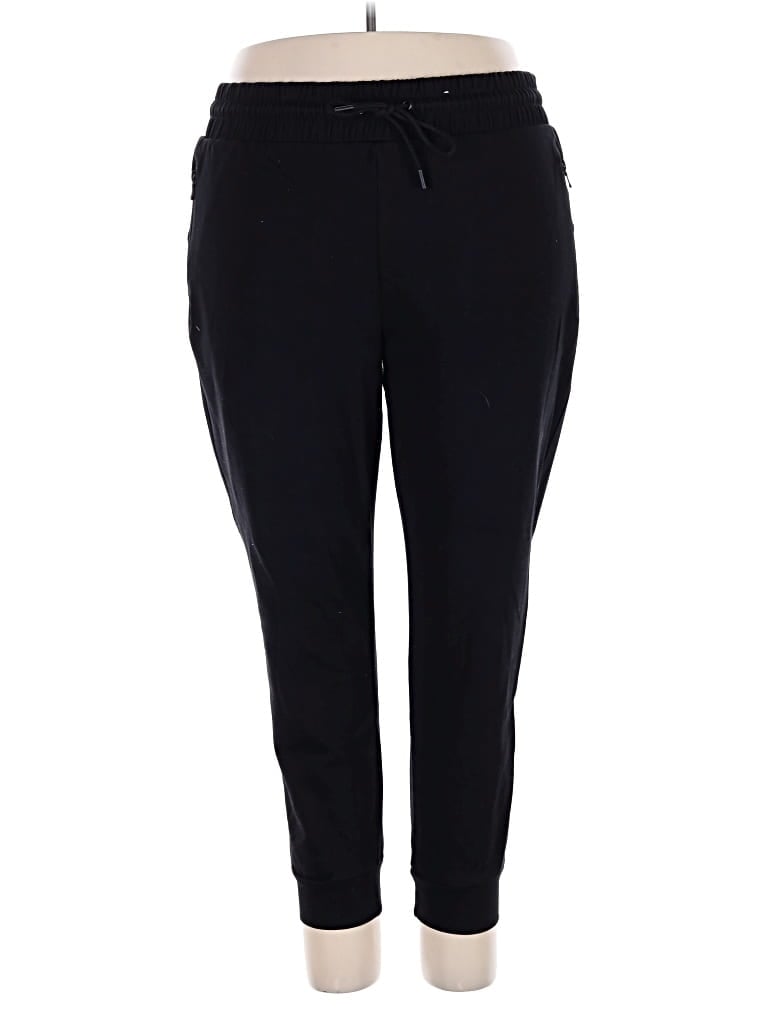 Pre-owned Active By Old Navy Track Pants In Black