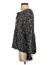 Hinge 100% Viscose Black Long Sleeve Blouse Size XS - photo 5