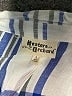 Holding Horses 100% Rayon Plaid Ivory 3/4 Sleeve Button-Down Shirt Size L - photo 7