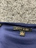 City Vibe Blue Long Sleeve Top Size M - photo 7