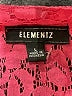 Elementz Pink 3/4 Sleeve Blouse Size L - photo 7