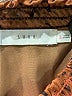 Lush 100% Polyester Gold Long Sleeve Blouse Size L - photo 3