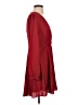 Express Outlet 100% Polyester Solid Burgundy Cocktail Dress Size S - photo 4
