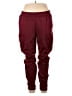 Guess Solid Burgundy Track Pants Size XL - photo 1
