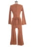 Boohoo Solid Brown Jumpsuit Size 12 - photo 2