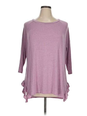 Lane Bryant 3/4 Sleeve Top (view 1)