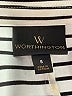 Worthington Stripes Ivory Blazer Size S - photo 6