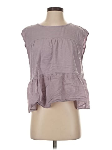 Velvet Sleeveless Blouse (view 1)