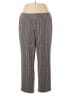 Roz & Ali Plaid Gray Casual Pants Size 16 - photo 1