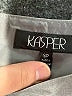 Kasper 100% Polyester Solid Gray Formal Skirt Size 8 (petite) - photo 4