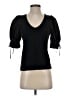 NATION LTD Black Short Sleeve Top Size XS - photo 1