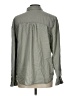 Ecothreads 100% Lyocell Solid Gray Long Sleeve Button-Down Shirt Size L - photo 2