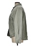 Ecothreads 100% Lyocell Solid Gray Long Sleeve Button-Down Shirt Size L - photo 5