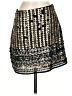 Nasty Gal Inc. 100% Polyester Graphic Silver Formal Skirt Size 4 - photo 1
