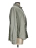 Ecothreads 100% Lyocell Solid Gray Long Sleeve Button-Down Shirt Size L - photo 4