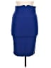 Sakkas Solid Blue Formal Skirt Size M - photo 1
