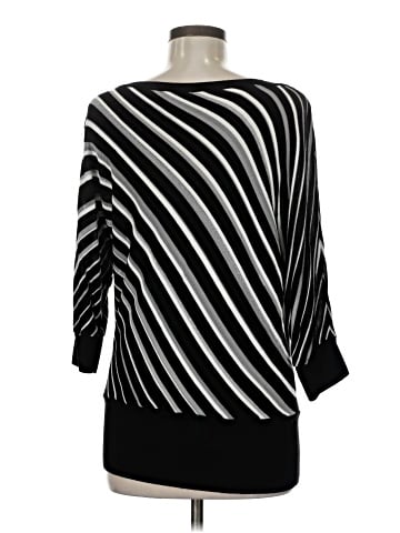 White House Black Market 3/4 Sleeve T-Shirt (view 2)
