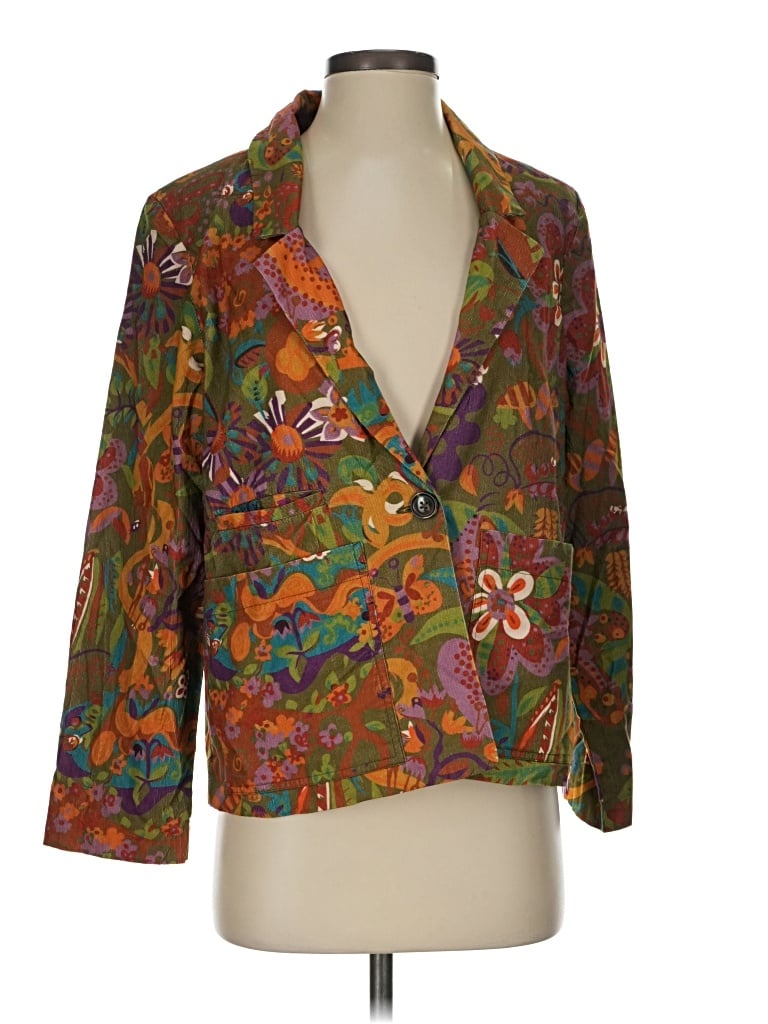 Ivy Jane Blazer Jacket In Brown