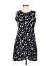 Nine West Graphic Black Casual Dress Size M - photo 1