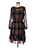 Unbranded Plaid Green Cocktail Dress Size M - photo 1
