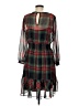 Unbranded Plaid Green Cocktail Dress Size M - photo 2