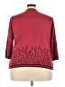 R.Q.T 100% Acrylic Burgundy Kimono Size 3X - photo 2