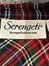 Serengeti Plaid Black 3/4 Sleeve Button-Down Shirt Size XL - photo 7