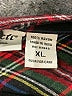 Serengeti Plaid Black 3/4 Sleeve Button-Down Shirt Size XL - photo 8