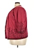 R.Q.T 100% Acrylic Burgundy Kimono Size 3X - photo 5