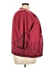 R.Q.T 100% Acrylic Burgundy Kimono Size 3X - photo 4