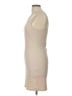 Shein Solid Tan Cocktail Dress Size L - photo 5