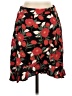 Gibson 100% Rayon Floral Red Casual Skirt Size S - photo 1