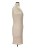 Shein Solid Tan Cocktail Dress Size L - photo 4