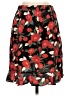 Gibson 100% Rayon Floral Red Casual Skirt Size S - photo 2