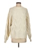 Assorted Brands Chevron-herringbone Ivory Pullover Sweater Size S - photo 1